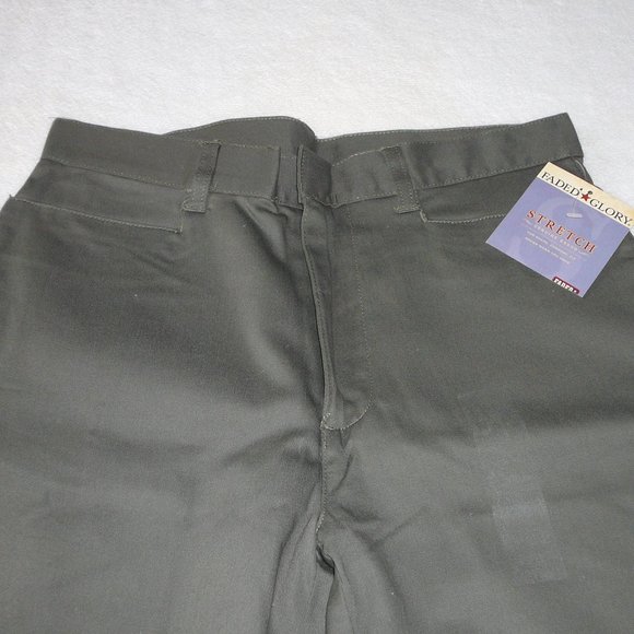 Faded Glory Comfort Fit Stretch Capri Pants 10 NWT - Picture 8 of 9